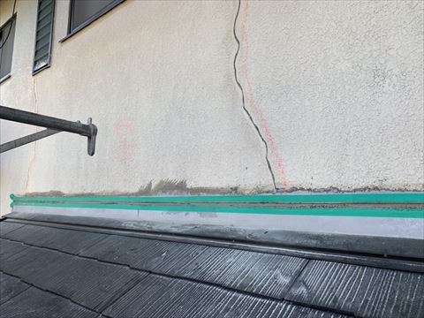 外壁塗装下地補修